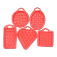 Air Fryer Food Grade Silicone Five Piece Waffles Mould Set Oven Kitchen