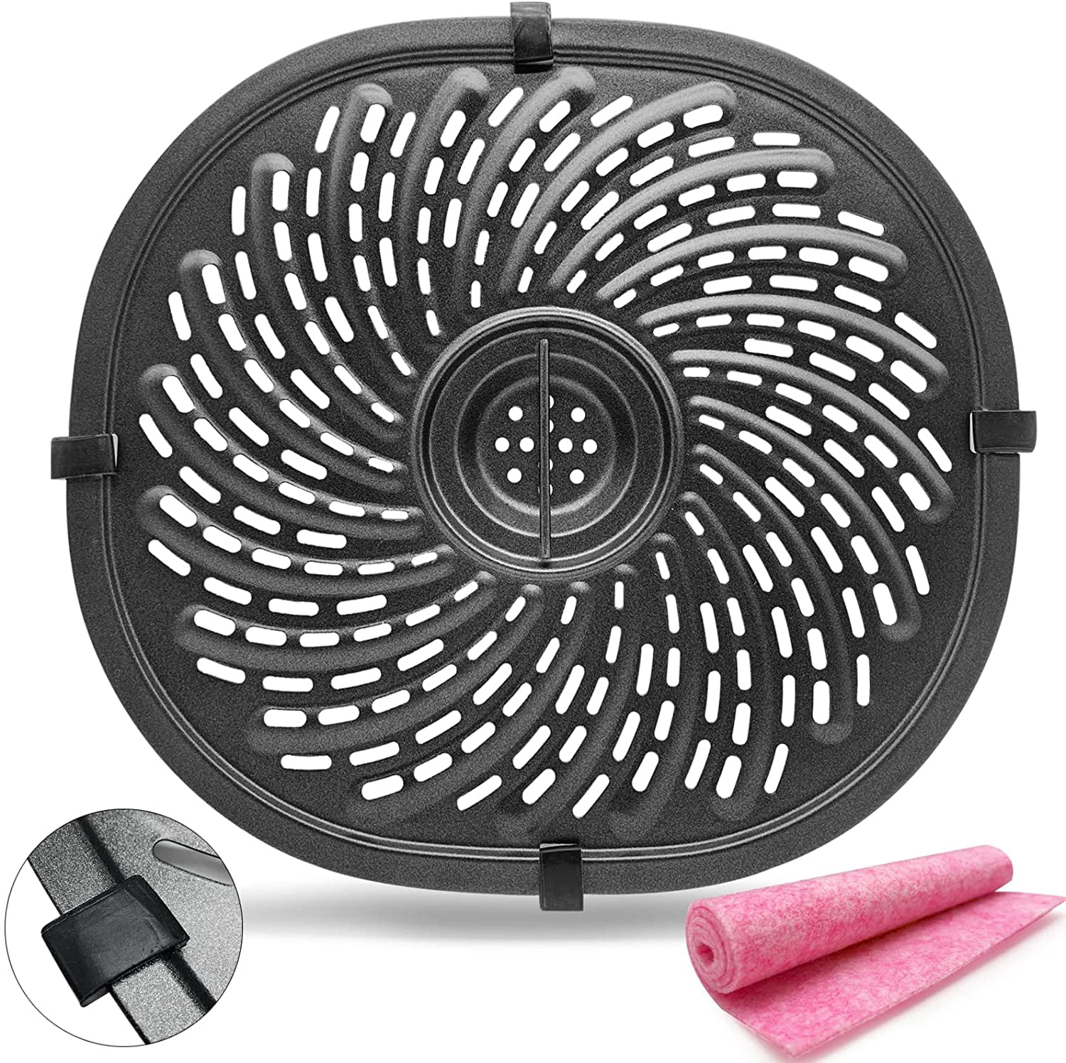 Air Fryer Grill Pan Replacement Parts for Power XL Gowise, 7QT Upgraded