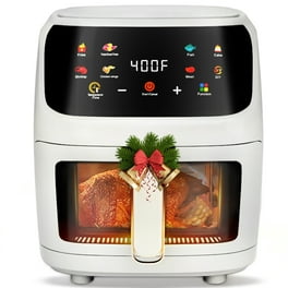 Gourmia 7 Qt Digital Air Fryer with Guided Cooking, Stainless Steel, 13.3  H, New 