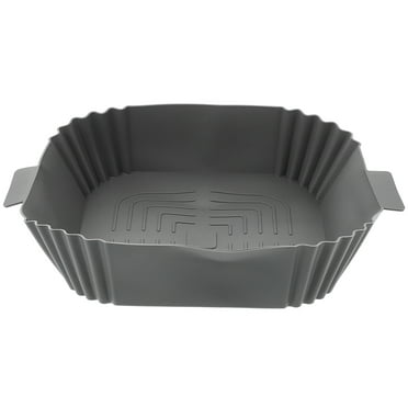 Air Fryer Liner Heat-resistant Silicone Liner Reusable Air Fryer Bowl Air Fryer Baking Mat