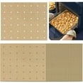 thumbnail image 1 of Air Fryer Liners Disposable, Perforated Parchment Paper Air Fryer Liners, Air Fryer Paper Liners, Rectangle Air Fryer Liners, Brown Oil-Absorbing Sheets for Air Fryer, Baking & Cooking 100Pcs, 1 of 8