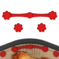 thumbnail image 1 of Air Fryer Magnets Silicone Buckle for Parchment Paper Liners, High-Temp Resistant Air Fryer Accessories, Prevent Burning, Safely Lock Paper from Heating Element or Covering Food（Floral style）, 1 of 9