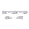 thumbnail image 1 of Air Fryer Magnets Silicone Buckle,Silicone Clips for Air Fryer Magnets for Secure Parchment Paper Liners Baking Sheets Prevent Shifting,Air Fryer Magnets for Parchment Paper,Grey,1PC 4" & 2PC 1.1", 1 of 4