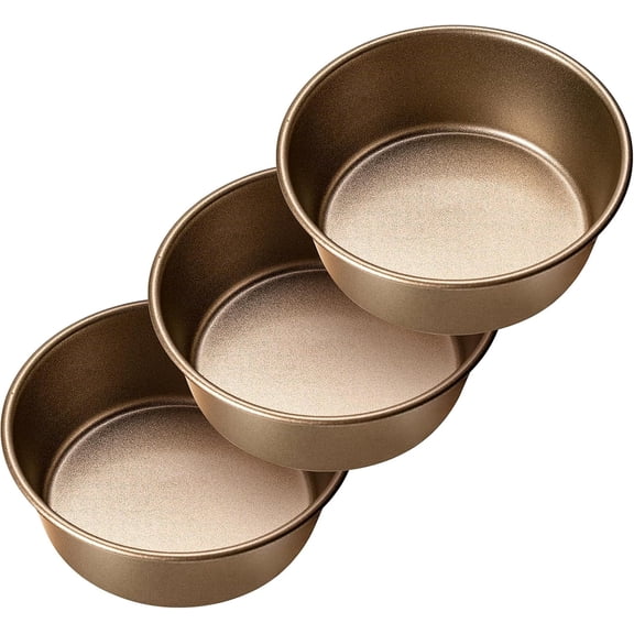 Air Fryer Mini Pie Pan Tart Tins Non-Stick 3-Pack 4 Inch