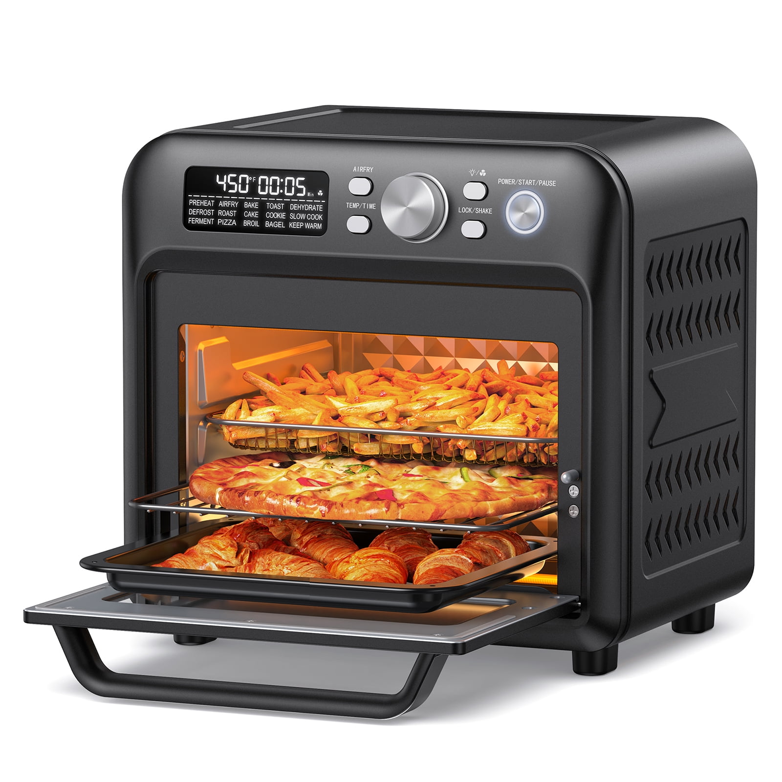 Air Fryer Oven, 15-in-1 19 QT Family-Sized Toaster Oven