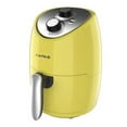 thumbnail image 1 of Air Fryer Oven Cooker with Knob or Digital Control Options, 2.2 QT Capacity, 3 Colours, Pink,Yellow, Turquoise, 1 of 5