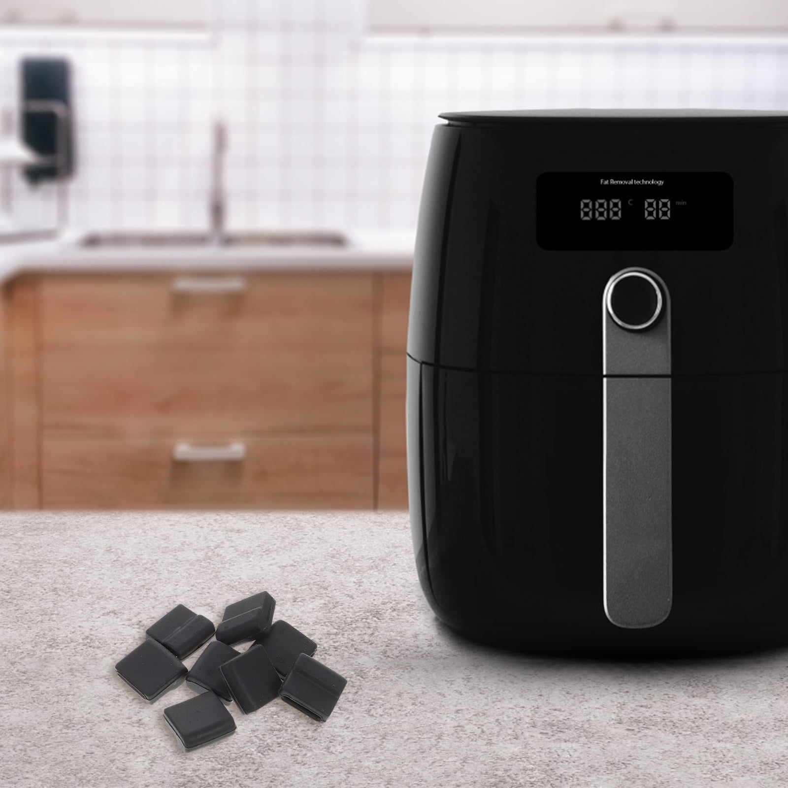 Air Fryer Pad Component Bumper Airfryer Rubber Tips Replacement Parts