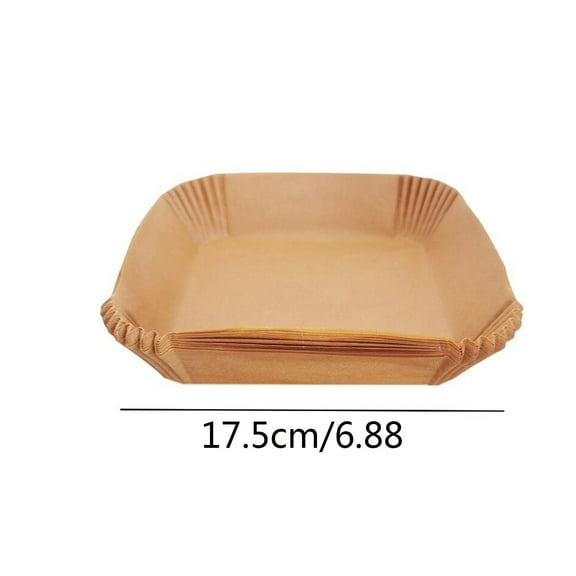 Air Fryer Paper Liners 2023 New Pattern Air Fryer Disposable Paper Liner Food Level Non-stick Pan Oil Paper