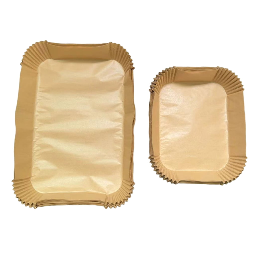 Air Fryer Papers Oil Paper Rectangular Nonstick Frying Paper Throwaway Paper Oil Paper Liners Air Fryer Accessories