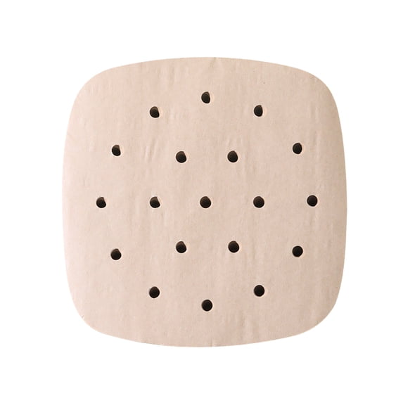 Air Fryer Parchment Paper Liners: 50PCS 16CM Square Perforated parchment paper for Air Fryer, Premium Steamer Liner for Air Fryers Baking Cooking Oven