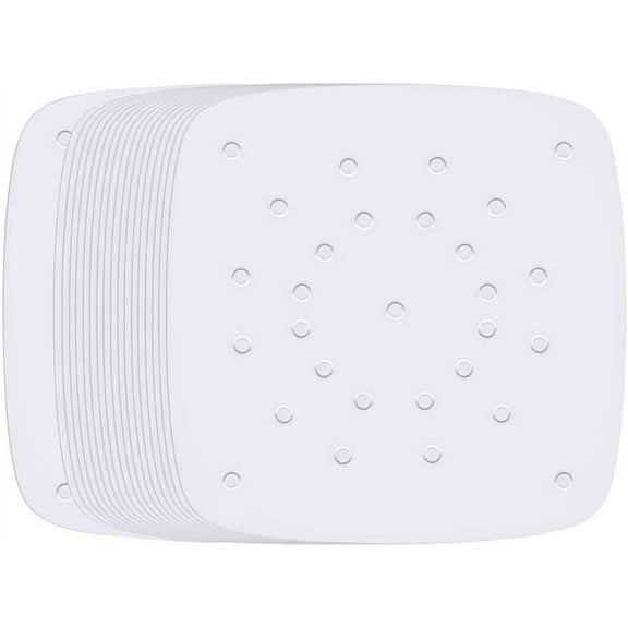 Air Fryer Parchment Paper, Set of 100, 7.5 inch Square Air Fryer Parchment Liner/Bamboo Steamer Paper/Perforated Parchment Paper for Air Fryer, Steaming Basket and More (6/7/8/9/10 Inch Available)