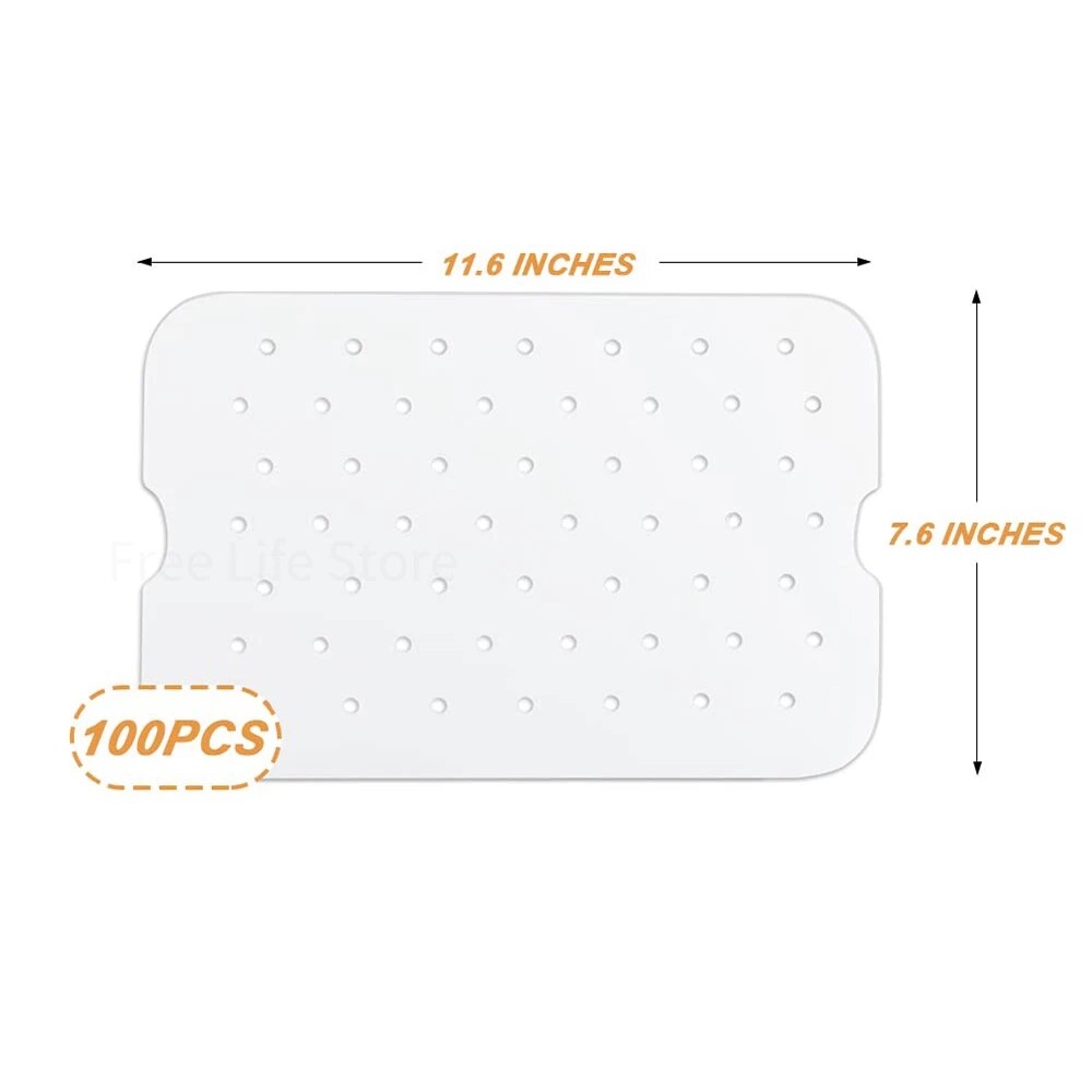 Air Fryer Parchment Paper for FG551 Ninja Foodi Smart XL 6in1 Indoor Grill Nonstick