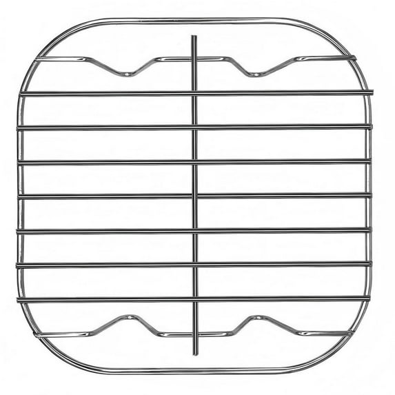 Air Fryer Rack 304 Stainless Steel Baking Rack Stackable Oven Mesh Pan Even Cooking Roasting Rack Universal Air Fryer Accessory 304 Steel for Air Fryer Oven Roasting