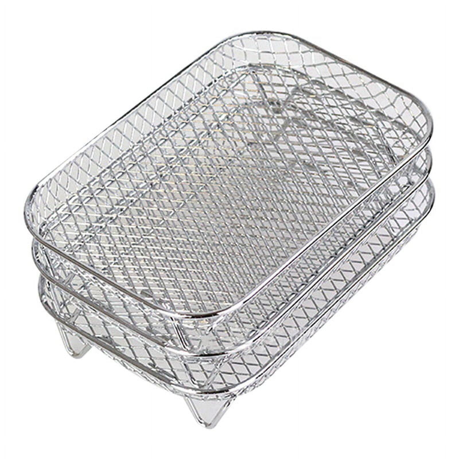 Air Fryer Rack for Ninja Dual Air Fryer, 3Layer Food Dehydrator Rack