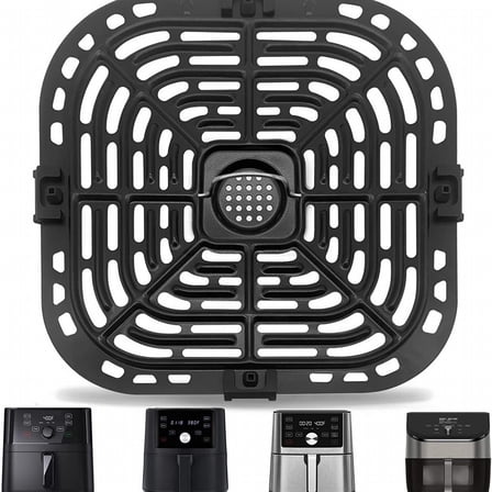 Air Fryer Replacement Tray for Vortex 6 in 1 Gaf685 Gaf735 6 Qt, Original Air Fryer Accessories Grill Pan Plate Crisper Plate Rack Parts,Dishwasher Safe