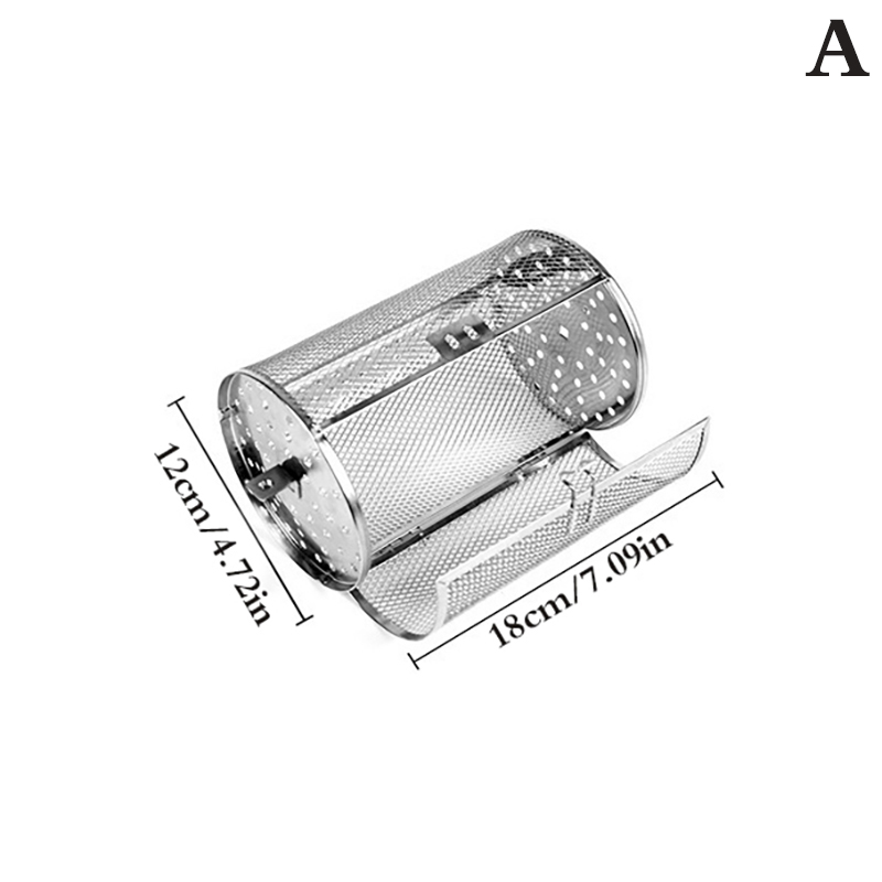 Air Fryer Rotisserie Oven Kitchen Grill Roaster Rotating Basket Drum