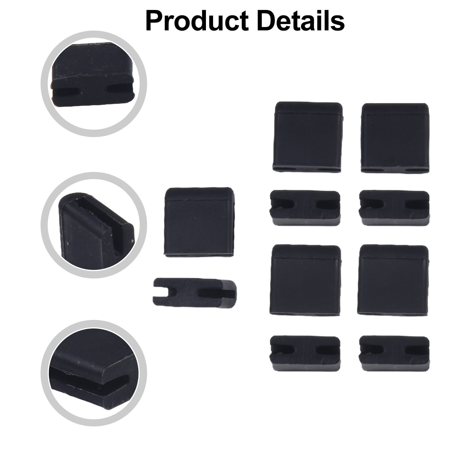 Air Fryer Rubber Bumpers,Air Fryer Tray Rubber Replace Parts