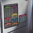 thumbnail image 1 of Air Fryer Schedule Refrigerator Set of 2 Tiles for Kitchen Organization and Meal Planning 2PCS, 1 of 8