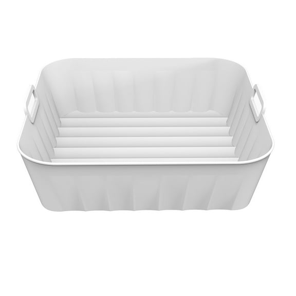 Air Fryer Silicone Liner Silicone Air Fryers Liner Food Safetys Air Fryer Oven Accessories Reusable Air Fryer Silicone Liner Insert