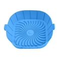 thumbnail image 1 of 1Pcs Air Fryer Silicone Liners for 2 to 3 QT Small Air Fryers Square Non-Stick Reusable Air Fryer Silicone Liners Silicone Pot Bowl Liner Baking Tray Air Fryer Accessories Better Than Paper, 1 of 3