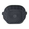 thumbnail image 1 of Air Fryer Silicone Liners for 2 to 3 QT Small Air Fryers Square Non-Stick Reusable Air Fryer Silicone Liners Silicone Pot Bowl Liner Baking Tray Air Fryer Accessories Better Than Paper, 1 of 3
