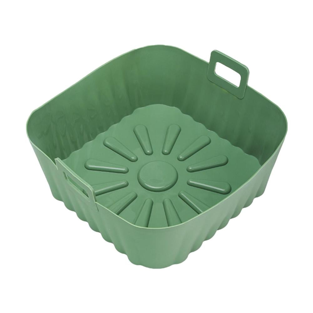 Air Fryer Silicone Reusable Basket Baking Tray And Pot Liners