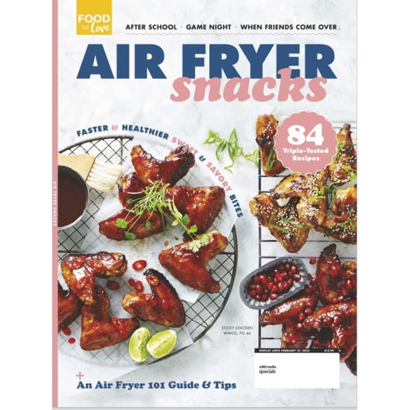 Air Fryer Snacks - 84 Recipes, Air Fryer 101 + Safety Information, Hacks and Tips. Snacks include: Gluten-free Chicken Nuggets, Peanut Butter Brownies, Bacon Leek Frittatas More!