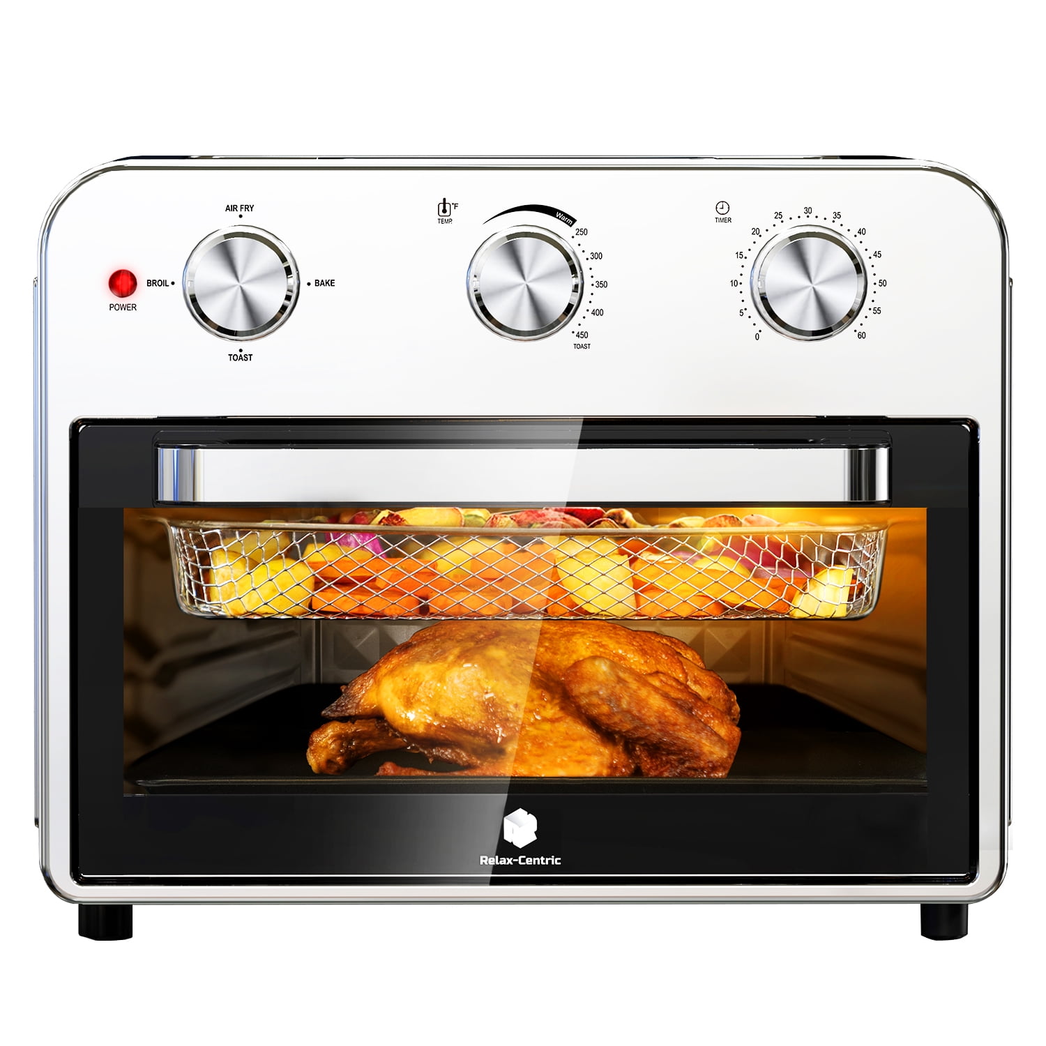 BENTISM 7-IN-1 Air Fryer Toaster Oven Convection Oven Countertop