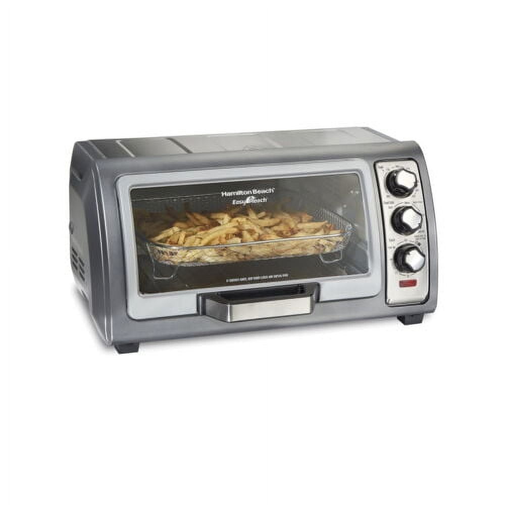 Home Kitchen 19QT Countertop Convection Toaster Oven Air Fryer Combo, Cream  White 