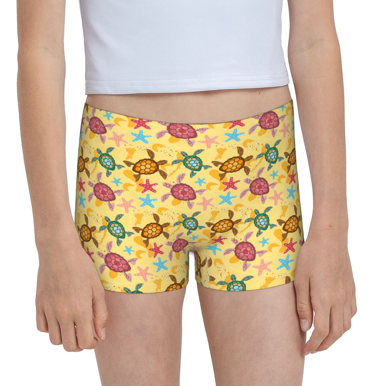 Easygdp Sea and Sand Girls Hipster Cotton Underwear Little Girls