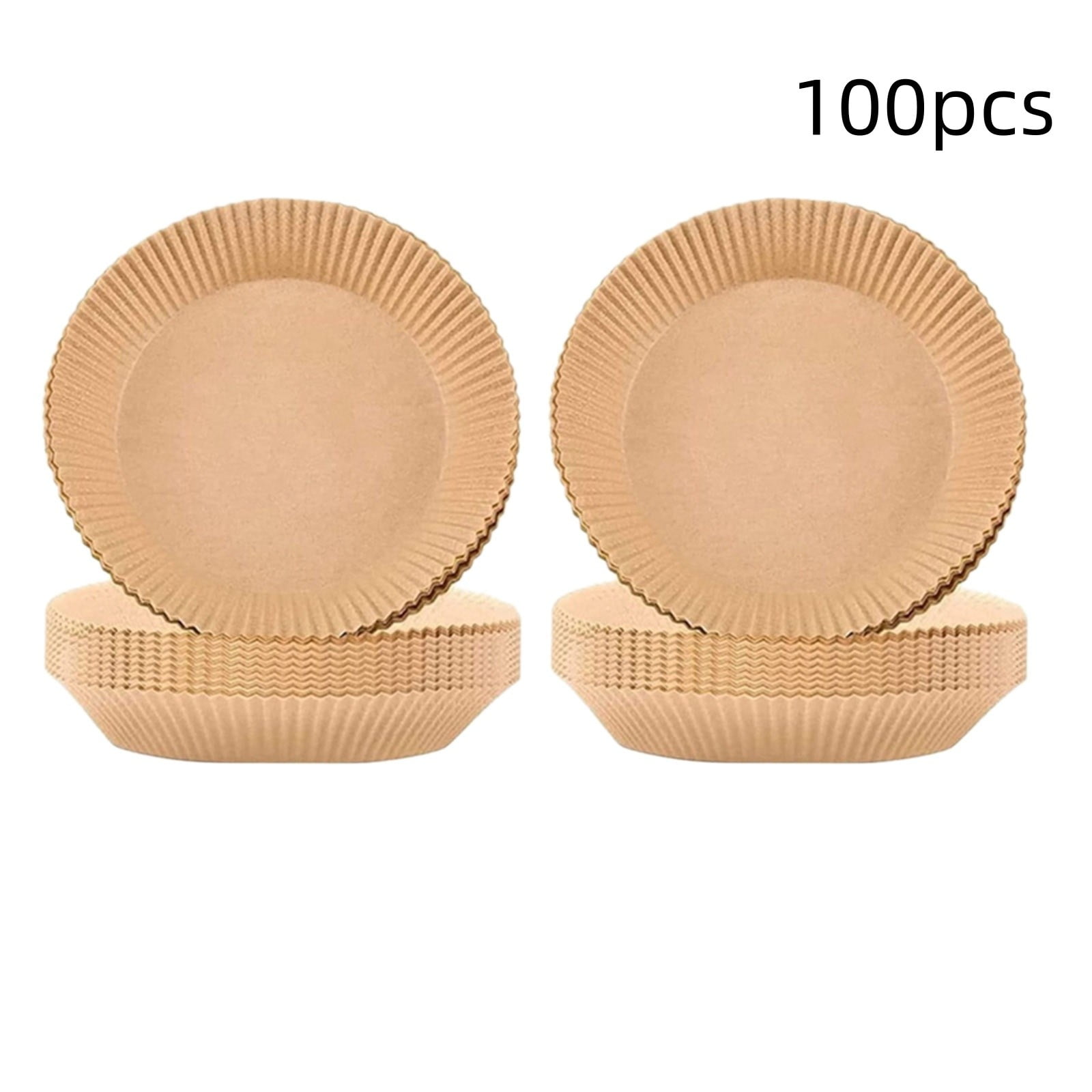 Air Fryer Tray for Oven round Disposable Paper Liner 100PCS Oil Proof Cooking Baking Filter