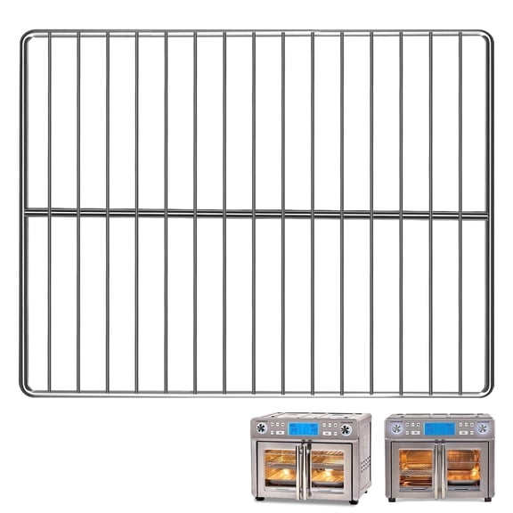 GCQ Air Fryer Wire Rack for EmerilLagasse Dual Zone 360 Air Fryer Oven 25 QT, 14''*11.5'' Air Fryer Replacement Parts Accessories Grill Racks