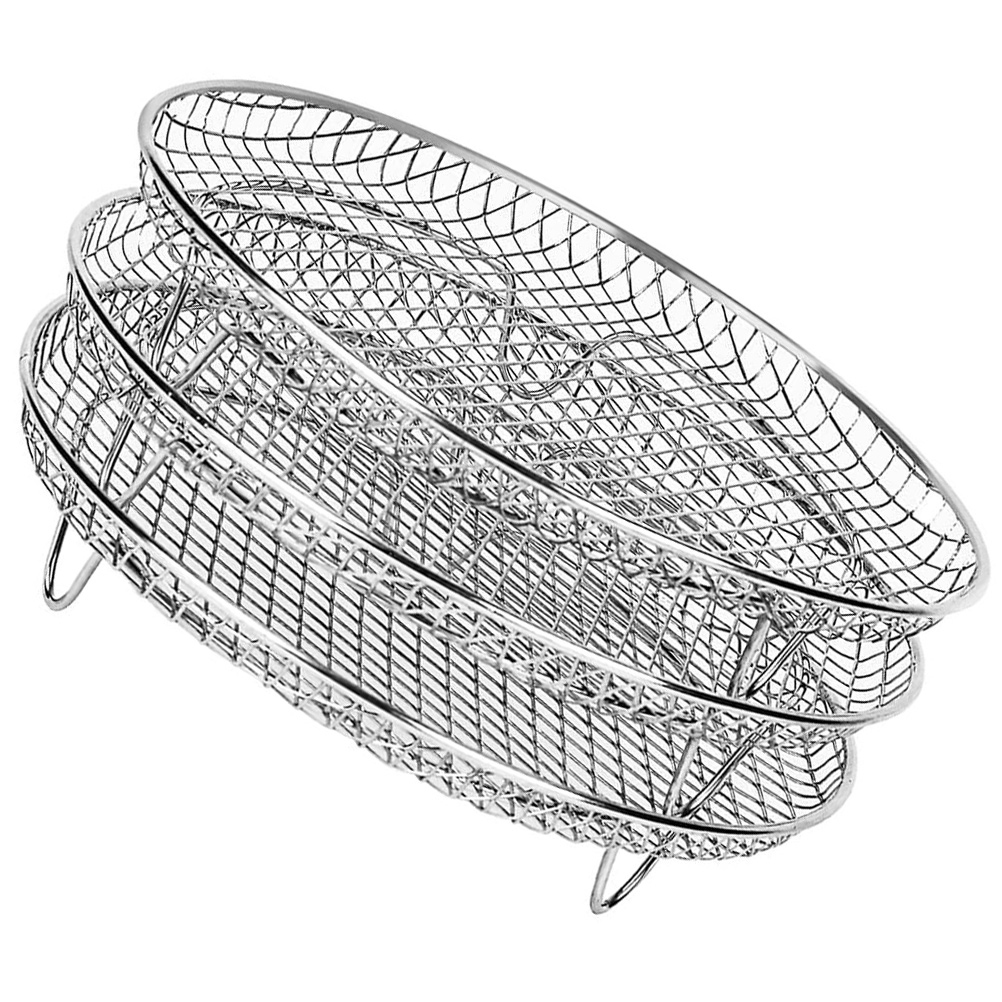 Air Fryers Threelayers Stackable Rack 3Layer Air Fryer Stackable Rack