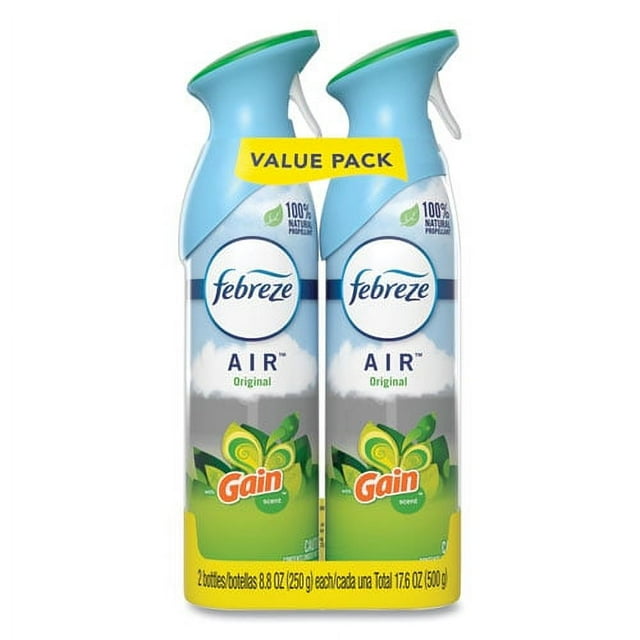 Air, Gain Original, 8.8 Oz Aerosol Spray, 2/pack, 6 Pack/carton | Bundle of 10 Cartons