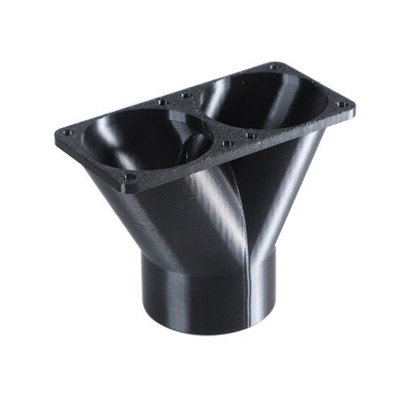 Air Gathering Vent for 4cm/6cm Fan Server Cooling Fan Attachment Air Concentrator for Efficient Heat Dissipation