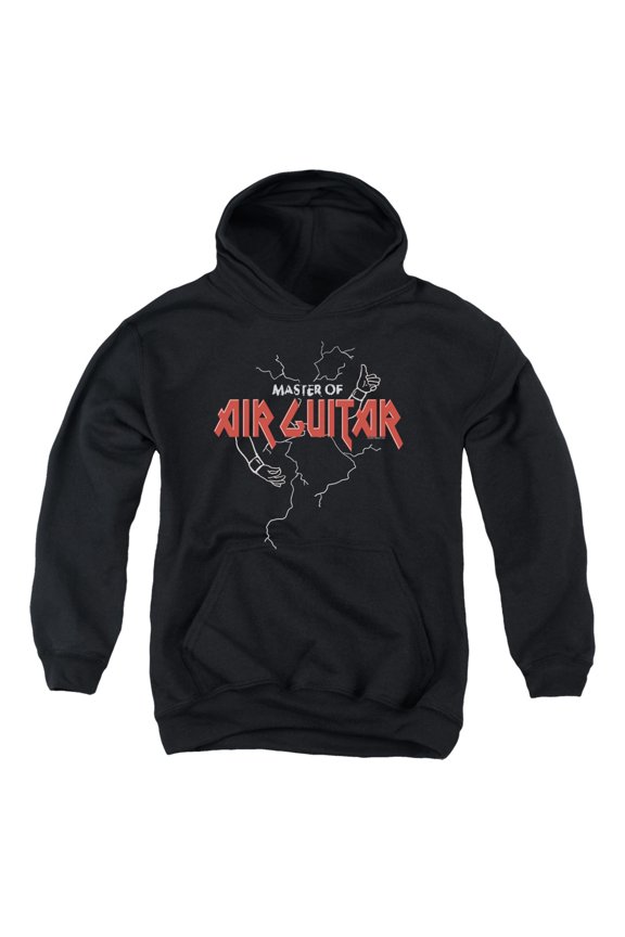 - Air Guitar Master - Youth Hooded Sweatshirt - Medium
