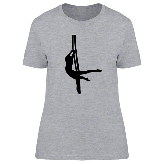 Air Gymnastics Silhouette T-Shirt Women -Image by Shutterstock, Female XX-Large