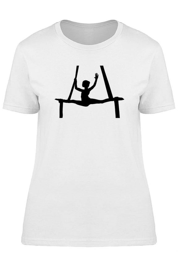 Air Gymnastics Split T-Shirt Women -Image by Shutterstock, Female Large