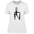 thumbnail image 1 of Air Gymnastics T-Shirt Women -Image by Shutterstock, Female Medium, 1 of 4