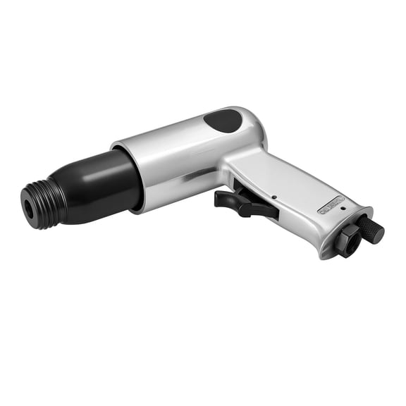 Air Hammer 3500 BPM Pneumatic Hammer with 2.76" Stroke, 4 PCS Chisels Round Shank, Pistol Grip Air Chisel