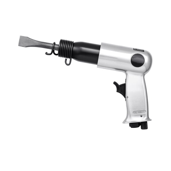 Air Hammer 3500 BPM Pneumatic Hammer with 4 Chisels, 2.76" Stroke, Pistol Grip Air Chisel for Metal Cutting, Concrete Demolition, Scraping