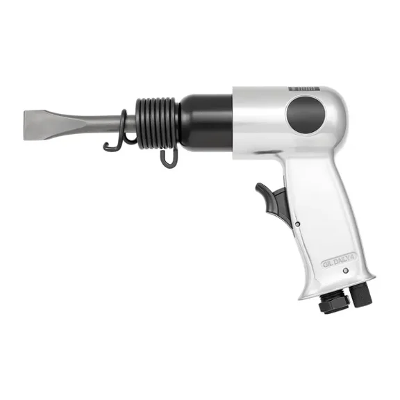 Air Hammer 4500BPM Pneumatic Tool with Rust Removal Needle Scaler and 4 Chisels Lightweight Compact for Cutting Scraping Demolishing