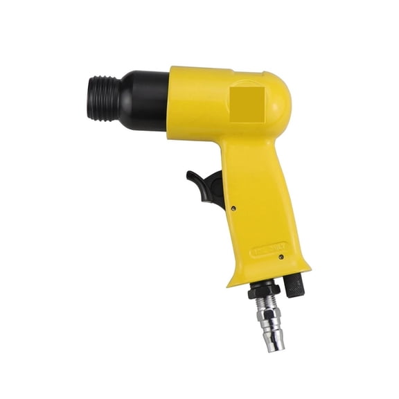 Air Hammer Professional Handheld Pistol Gas Shovels Small Rust Remover Pneumatic Tools with 4 Chisels Set ,Powerful & Efficient