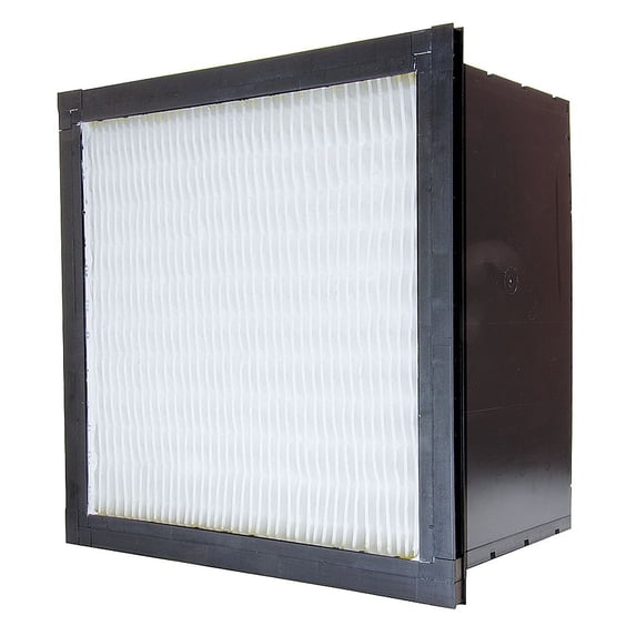 Air Handler 12x24x12, MERV 14, Fiberglass, Minipleat Air Filter Without Gasket - 20HN69