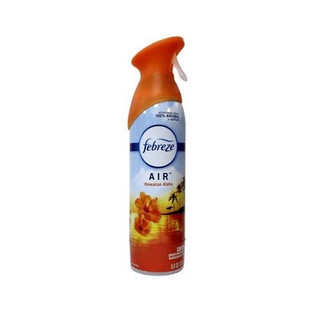 Air, Hawaiian Aloha, 8.8 Oz Aerosol, 2/Pack, 6 Pack/Carton
