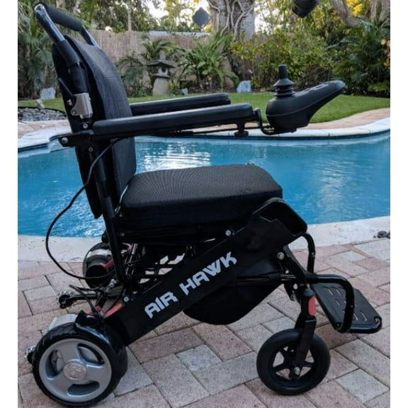 Air Hawk Worlds Lightest Electric Power Wheelchair - 41 Lbs