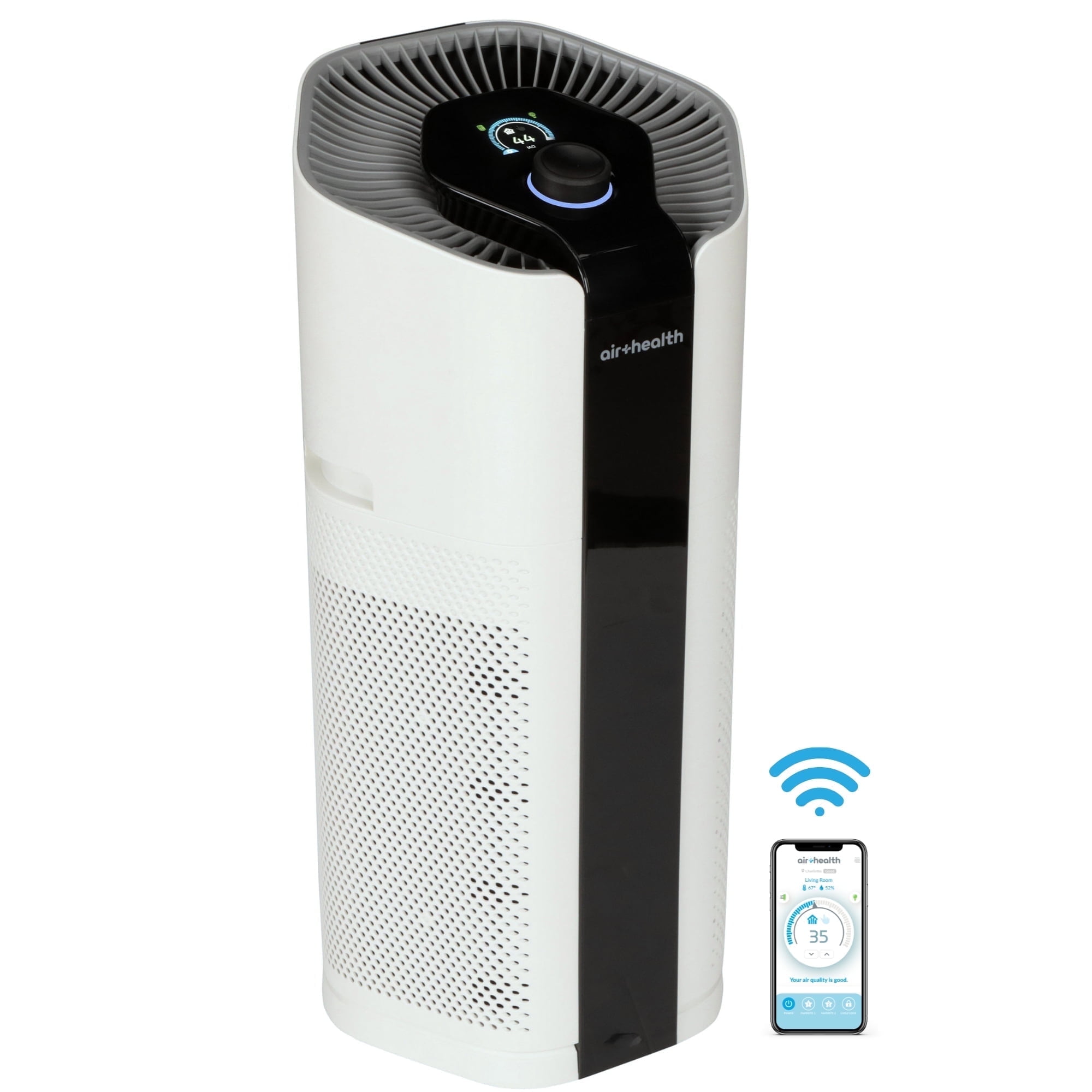 Skye Smart White HEPA Air Purifier with Alexa Compatibility