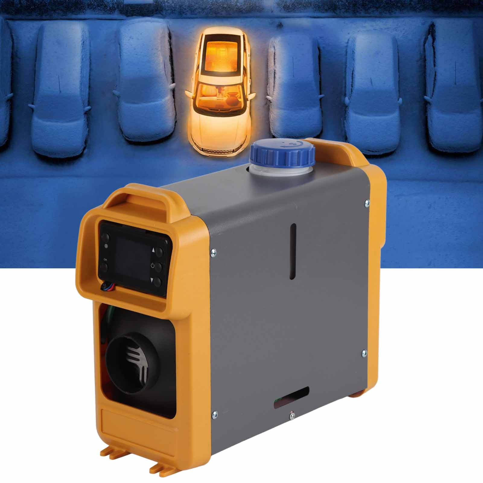 Air Heater, 12V 2KW Parking Heater Remote Control Low Noise For Truck