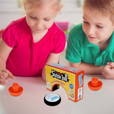 Air Hockey Pucks Floating Electric Hockey with 2 Buttons Board Game Toy Gift for Kids Adults Table Air Hockey for Gift Table Air Hockey