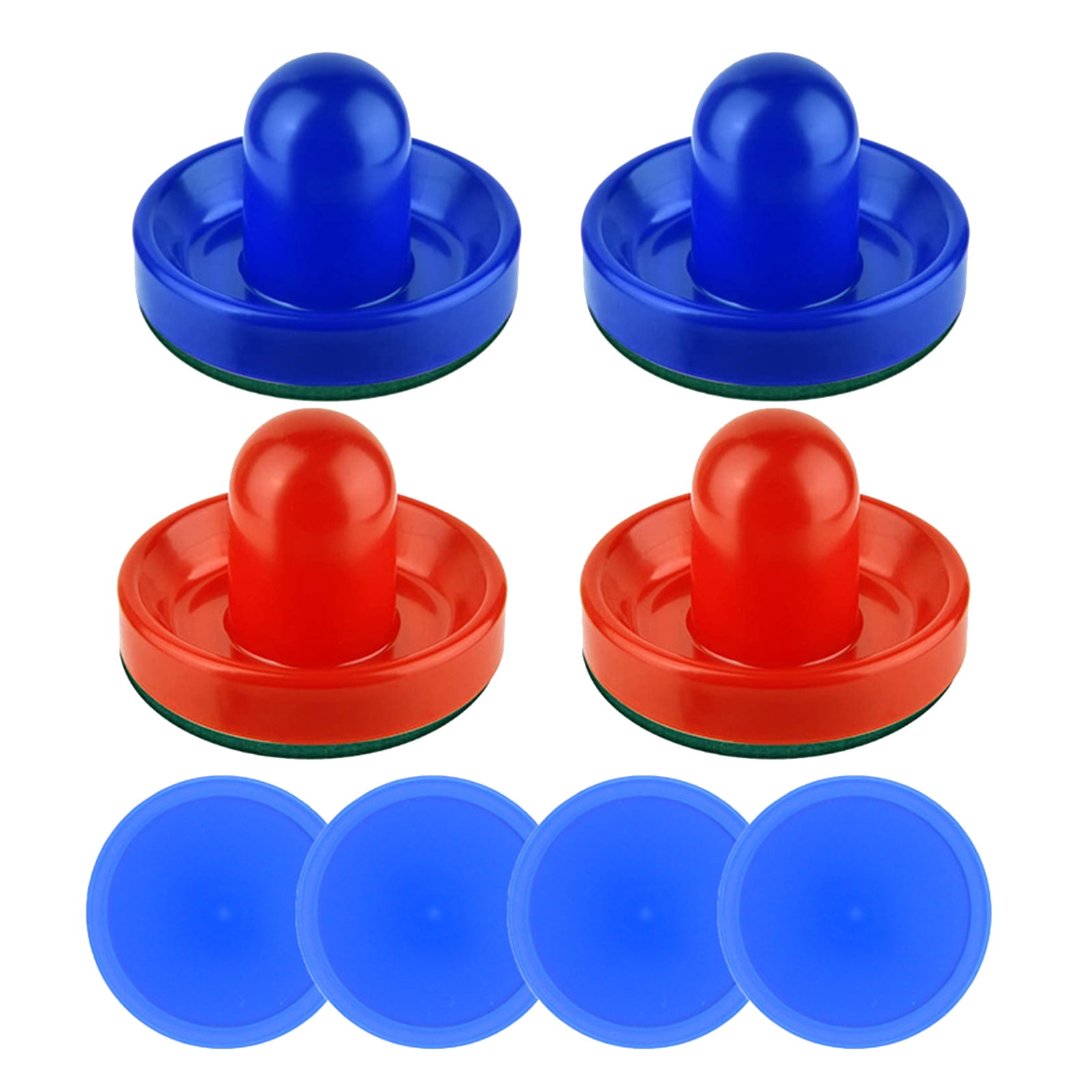 2 Commercial Table Hockey Pusher Paddles + 2 Large Black Air Pucks – Arcade Style Game Set 3 thumbnail image